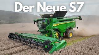 I drive the new John Deere S7!