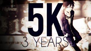 5K & 3 YEAR ANNIVERSARY || Earthquake AMV