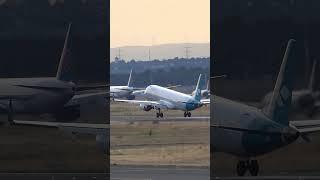 1 video 3 planes! Frankfurt Airport Planespotting #shorts