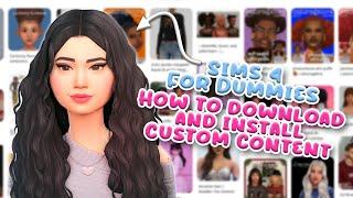 *UPDATED* How to Download & Install Custom Content | The Sims 4: For Dummies