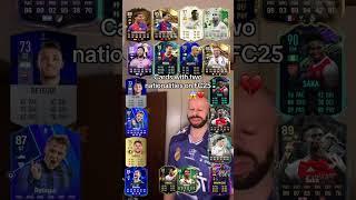 Cards with two nationalities on eafc25 with Messi and Mbappe
