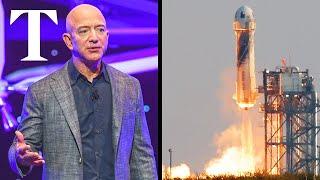 LIVE: Jeff Bezos launches human flight into space from Texas