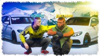 Джоннидың Жаңа досы Томас (GTA V) нурченлмен бірге аяншик жони мен касой рекс кино аианшик