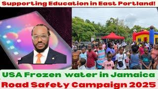 EAST PORTLAND TABLET DRIVE, JAMAICA IMPORTING FROZEN WATER aka ICE!