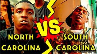 NORTH CAROLINA VS SOUTH CAROLINA RAPPERS! Who's the BEST in Carolina?