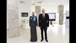 ilham Eliyev ve  Samiraldo robotu .