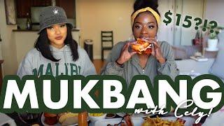 Mukbang With Justine and Cely