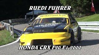 BERGRENNEN GURNIGEL 2024 | RUEDI FUHRER | HONDA CRX F20 E1 2000 | VIDEOCLIP BY BELLUNOVIDEO