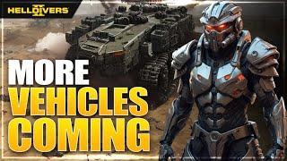 Helldivers 2 New APC & Tank Vehicle Gameplay Update