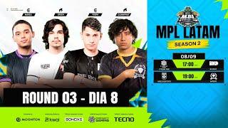 MPL LATAM S2 Regular Season AO VIVO | Round 3 Dia 8 | Mobile Legends: Bang Bang #MPLLA