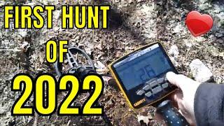 Such an AWESOME Hunt!  | First Metal Detecting Hunt of 2022!