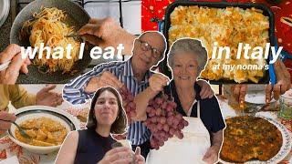 What I eat in a week at my nonna's in Italy  Season Finale, this is a goodbye