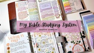 My Bible Studying System | Daily Devotional | Topical Study | Bible Journal