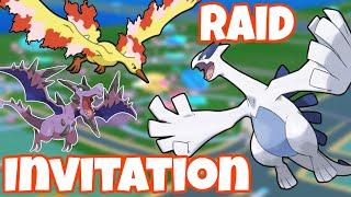 Raid and Battle invitation Pokemon Go Day 2  #pokemon