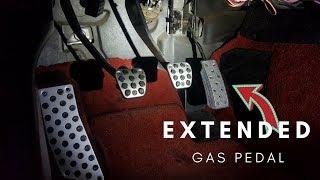 INSTALL: Extended pedal (SRP Racing)