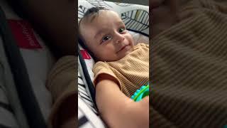 Smiling baby…