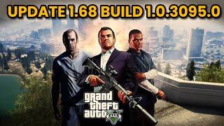 GTA 5 UPDATE 1.68 BUILD 1.0.3095.0 || How To UPDATE GTA 5 To 1.68 Build 3095