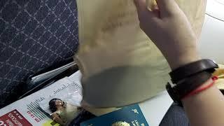 на борту самолета #AirAstana