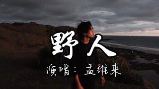 孟维来 - 野人『不再借世人的手 替我开脱，遍野的花骨朵 也能够耐住寂寞。』『动态歌词MV』