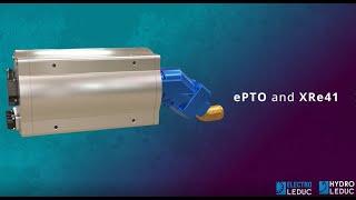 HYDRO LEDUC - EL MOTION : Animation video of our New e-PTO with our New XRE41