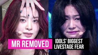 What is MR REMOVED - Kpop Idols' Biggest Livestage Fear?