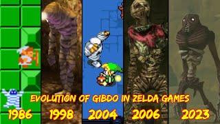 Evolution of Gibdos in Zelda Games 1986~2023