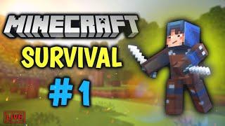 Minecraft Survival First Day #1  | Zero7 Gamer | ROAD To 2k