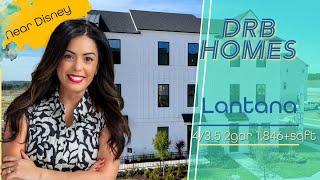 Homes Near Disney! Lantana By DRB Homes | Parkview at Hamlin | Winter Garden, FL (Horizon West)