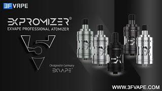 Fucig Exvape Expromizer V5 MTL RTA Rebuildable Tank Vape Atomizer