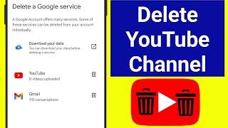 Delete YouTube Channel - How to Delete YouTube Channel