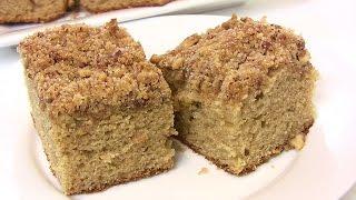 "Back to School" Old Fashioned Coffee Cake Recipe - LAUSD COFFEECAKE RECIPE | Cooking With Carolyn