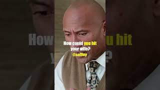 How can you hit you wif- #centralintelligence #therock #kevinhart