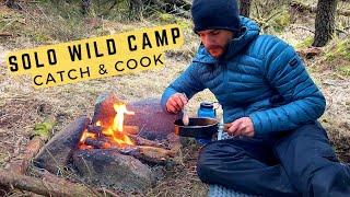 Solo Camping in Scotland | Wild Trout Catch & Cook