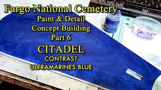 Cemetery Roof Part 6 UltraMarines Blue vs Sponge Paint