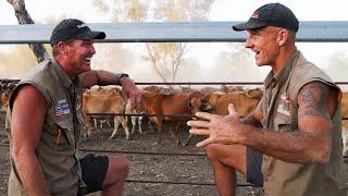  CATTLE MUSTER in Outback Australia — It's HARD COUNTRY for Hard Men!