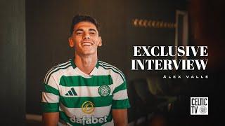 What's On Celtic TV | Álex Valle's first Interview as a Celtic Player!