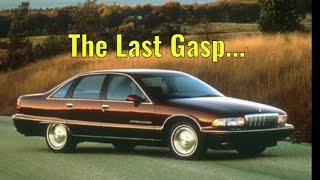 GM's 1991-96 B Body Lineup: The End Of The Road for Traditional Full Size Cars