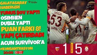 KAYSERİSPOR 1-5 GALATASARAY MAÇ SONUCU / ACUN ILICALI KAYIP / FENERBAHÇE YASTA / YUNUS,OSIMHEN,BARIŞ