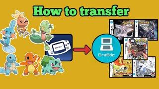 Easy steps to transfer your pokemon from Myboy to Drastic | Gen 3 to Gen 4 Pokemon migration