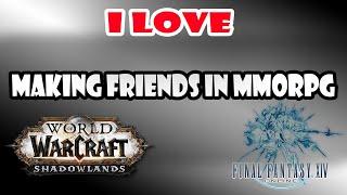 FFXIV and other mmo makes making friends easy #shorts