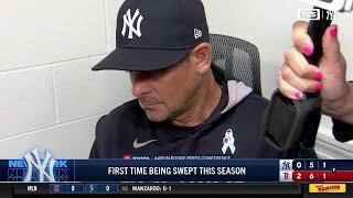 Aaron Boone on Sunday's loss to the Red Sox