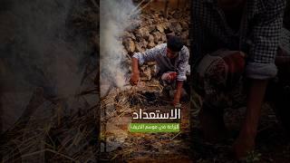 الاستعداد للزراعة في موسم الخريف بمحمية #حوف في محافظة #المهرة.