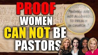 PROOF Women CAN'T be pastors or preach IN CHURCH | Christian Reaction