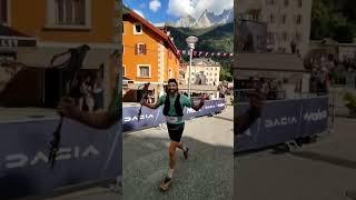 Arriving at #chamonix and finishing #OCC under 8 hours #utmb #trailrunning