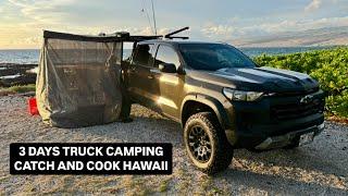 3 days survival camping | HAWAII CATCH COOK CREATE