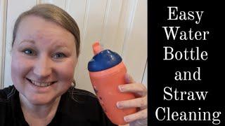 Easy Cleaning, Water Bottle Mouth Piece and Straw!