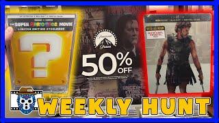 WEEKLY POP CULTURE HUNT | Paramount 50% Off 4K, Blu Ray, DVD Sale | New Walmart STEELBOOKS