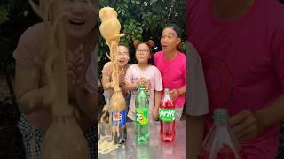 Pepsi VS mentos, Sprite, 7up VS mentos
