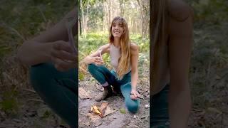 Survival Hack: Fire Starting, Victoria's Secret Style with Minsi  #survival #bushcraft #camping