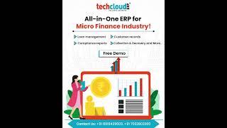  Tech Cloud ERP – All-in-One ERP for the Micro Finance Industry!